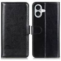 Mtp Products iPhone 16 Lommebok-deksel med Magnetisk Lukning - svart