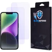 BlueDefend iPhone 14/16e Anti-Blue Light Skjermbeskyttere Beskyttelsesglass - 2 stk.