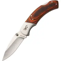 Browning Lockback Brown Pakkawood