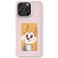 Mtp Products iPhone 16 Pro DIY E-InkCase NFC-deksel - Rosa