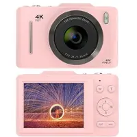 Mtp Products H16 Digitalkamera med 16x zoom og 32GB minnekort - Rosa