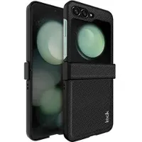IMAK Samsung Galaxy Z Flip6/Z Flip7 FE Ruiyi Hybrid-deksel - Karbonfiber - Svart