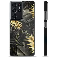 Mtp Products Samsung Galaxy S21 Ultra 5G Beskyttelsesdeksel - Gulde Blader