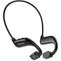 Awei A897BL Air Conduction Bluetooth Sports Headset Vanntett trådløs hodetelefon med luftledning