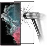 Mtp Products Full Cover Samsung Galaxy S22 Ultra 5G Beskyttelsesglass - Svart