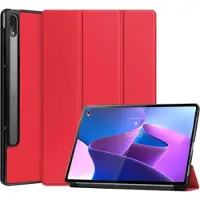 Mtp Products Lenovo Tab P12 Pro Tri-Fold Series Smart Folio-etui - Rød