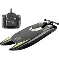 Mtp Products 2.4GHz Fjernstyrt Hurtigbåt med Doble Motorer - Svart