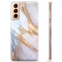 Mtp Products Samsung Galaxy S21+ 5G TPU-deksel - Elegant Marmor