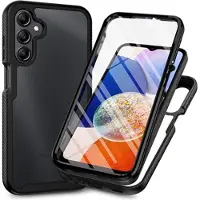 Mtp Products Samsung Galaxy A25 360 Beskyttelse Deksel - Svart / Klar