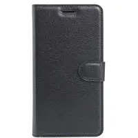 Mtp Products iPhone 7/8/SE (2020)/SE (2022) Textured Lommebok-deksel - Svart
