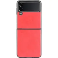 Mtp Products Samsung Galaxy Z Flip3 5G Belagt Plast Deksel - Rød