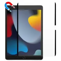 Mtp Products iPad 10.2 2019/2020/2021 Magnetisk Skjermbeskytter med Papirfilt