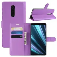 Mtp Products Sony Xperia 1 Lommebok-deksel med Stativ - Lilla