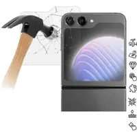 Mtp Products Samsung Galaxy Z Flip6/Z Flip7 FE Beskyttelsesglass - Case Friendly - Gjennomsiktig