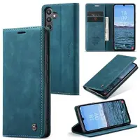 CASEME Samsung Galaxy A34 5G 013 Series Lommebok-deksel - Blå