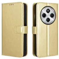 Mtp Products Xiaomi Redmi 14C/14R/Poco C75 Lommebok-deksel med Magnetisk Lukning - Gull