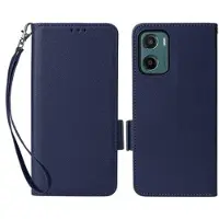 Mtp Products Motorola Moto G05/E15 Lommebok-deksel med Magnetisk Lukning - mørkeblå