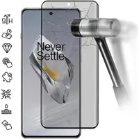 Mtp Products OnePlus 12 Privacy Full Cover Beskyttelsesglass - Svart Kant