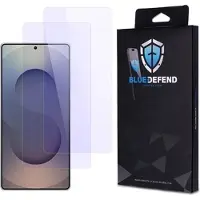 BlueDefend Samsung Galaxy S25 Ultra Anti-Blue Light Skjermbeskyttere Beskyttelsesglass - 2 stk.