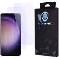 BlueDefend Samsung Galaxy S23 5G Anti-Blue Light Skjermbeskyttere Beskyttelsesglass - 2 stk.