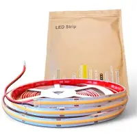 HiluX Longline COB LED Strips - 24V - 7W - 500lm/m - 3000K - CRI95+ - 10m - IP65