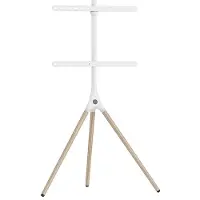 Alterzone Trio TV-gulvstativ for 45"-65" TV, hvit 32 kg 43", 49", 55", 65" 400 x 300 mm