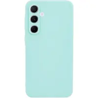 Mtp Products Samsung Galaxy A35 Mot Fingeravtrykk Matte TPU-deksel - Cyan