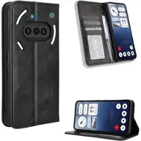 Mtp Products Nothing Phone (3a) Lommebok-deksel med Magnetisk Lukning - svart