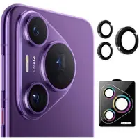 Mtp Products Huawei Pura 70 Pro/70 Pro+ Hat Prince Kamera Linse Beskytter - Svart