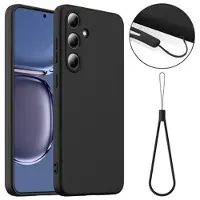 Mtp Products Samsung Galaxy S25 Liquid Silikondeksel - MagSafe-kompatibel - Svart