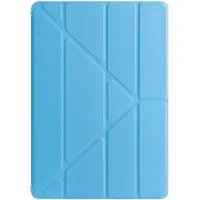 Mtp Products iPad 10.2 2019/2020/2021 Origami Stand Folio-etui - Himmelblå