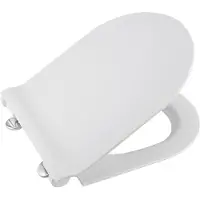 GSI Kube X Slim toiletsæde med Soft Close og Quick Release og produceret i antibakteriel materiale