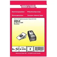 Haneström Støvsugerposer, papir, 5st.