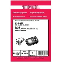 Haneström Støvsugerposer, papir, 5st.