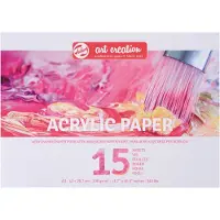 Talens Art Creation Acrylic paper pad | 42 x 29.7 cm (A3), 290 g, 15 sheets