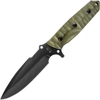 TB Outdoor Survival Fixed Blade Green
