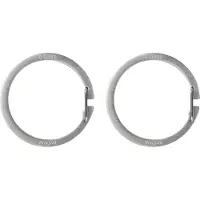 Nite Ize O-Series Gated Key Ring, 2 Pack