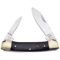 Hen & Rooster Canoe Buffalo Horn