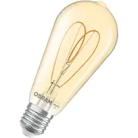Osram LED Vintage ST64 E27 8W 922 Heart Filament gull dimbar