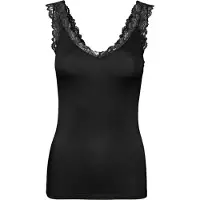 Vero moda Rosa Ermeløs T-skjorte
