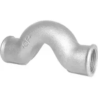 +GF+ bend galvanized 1''