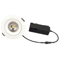 Scan-Products Sabina Low Profile Downlight 5.4W 4000K Ra90 IP44 Matt white