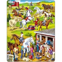 Larsen Puslespill Hester - 50 brikker, Maxi (36.5x28.5 cm) 2D Puslespill