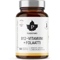 Puhdistamo Purification Vitamin B12 + Folat Tyggetabletter, 60 stk