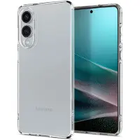 Spigen Flytende krystallveske for Samsung Galaxy S25 Edge - Klar