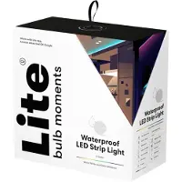Lite bulb moments - Lysstripe - LED - 13,6 W (120 W ekvivalent) - Klasse G - varmt hvitt lys - 5 m