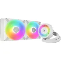 Arctic Cooling Liquid Freezer III 280 A-RGB - White - CPU Vannkjøling - Max 23 dBA
