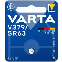 Varta V379/SR63 Sølv Myntcellebatteri - 1 Pakke