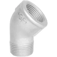 +GF+ Elbow 45° galvanized med f 1 1/4