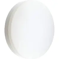 Nordtronic Adriano Vægarmatur 18W - M/sensor CCT switch 3000K/4000K, 1550/1650lm, mat hvid, rund